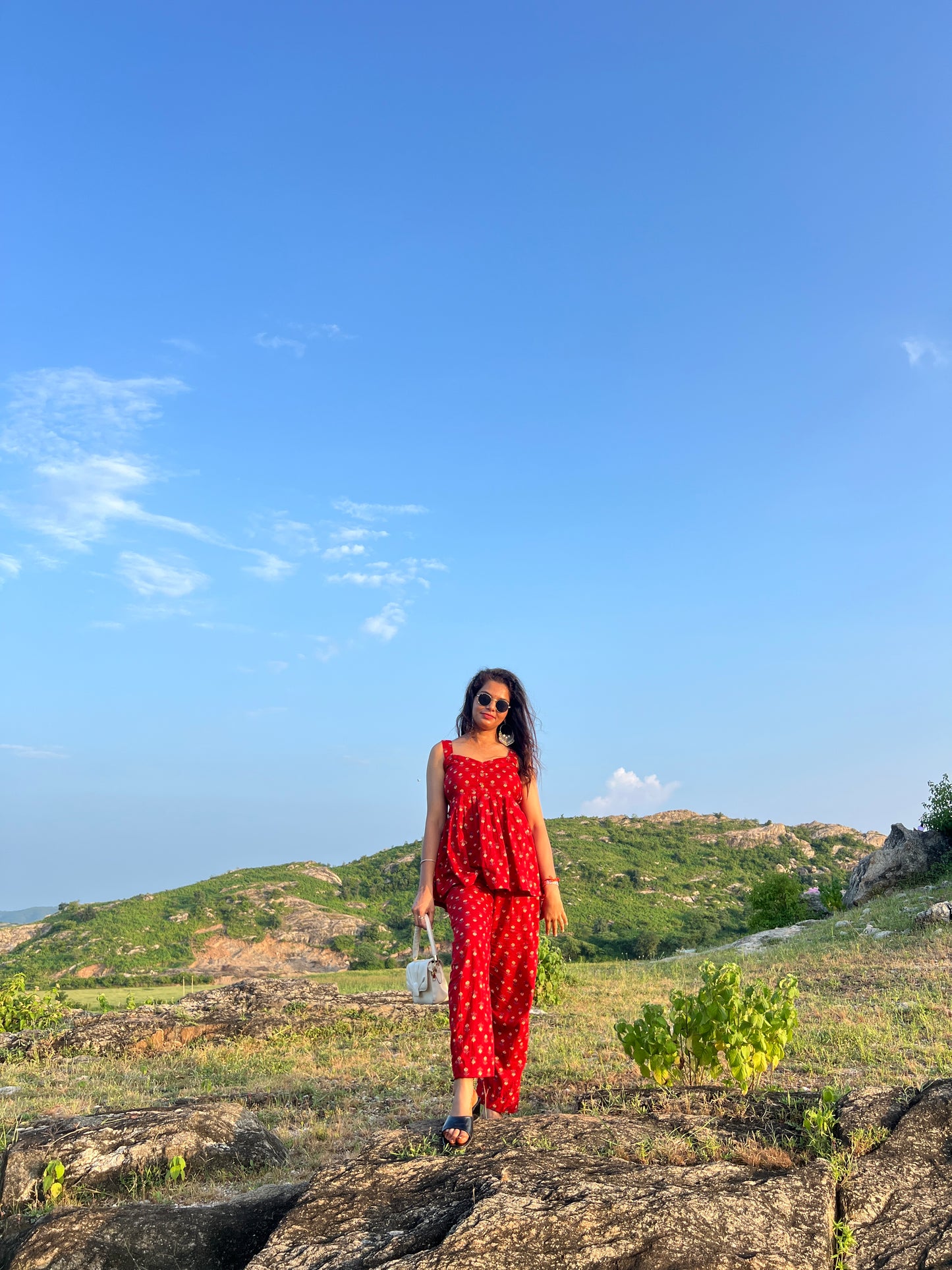 Red co-ord set