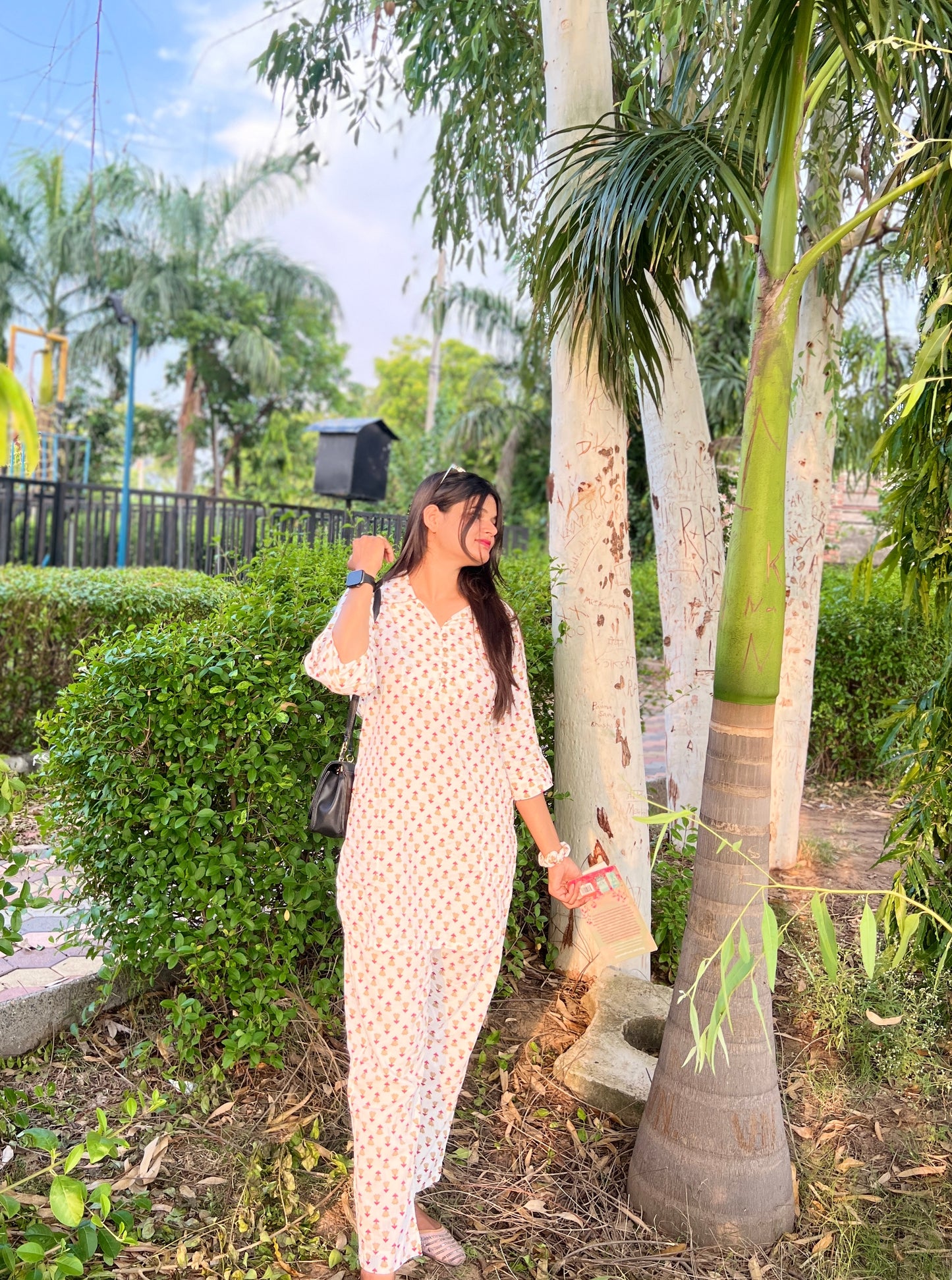 White Chic Co-ord Set