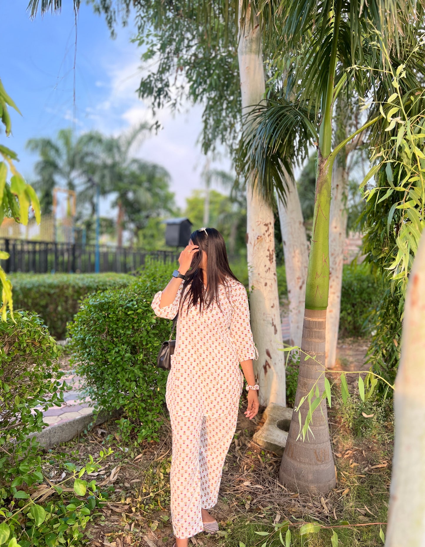 White Chic Co-ord Set