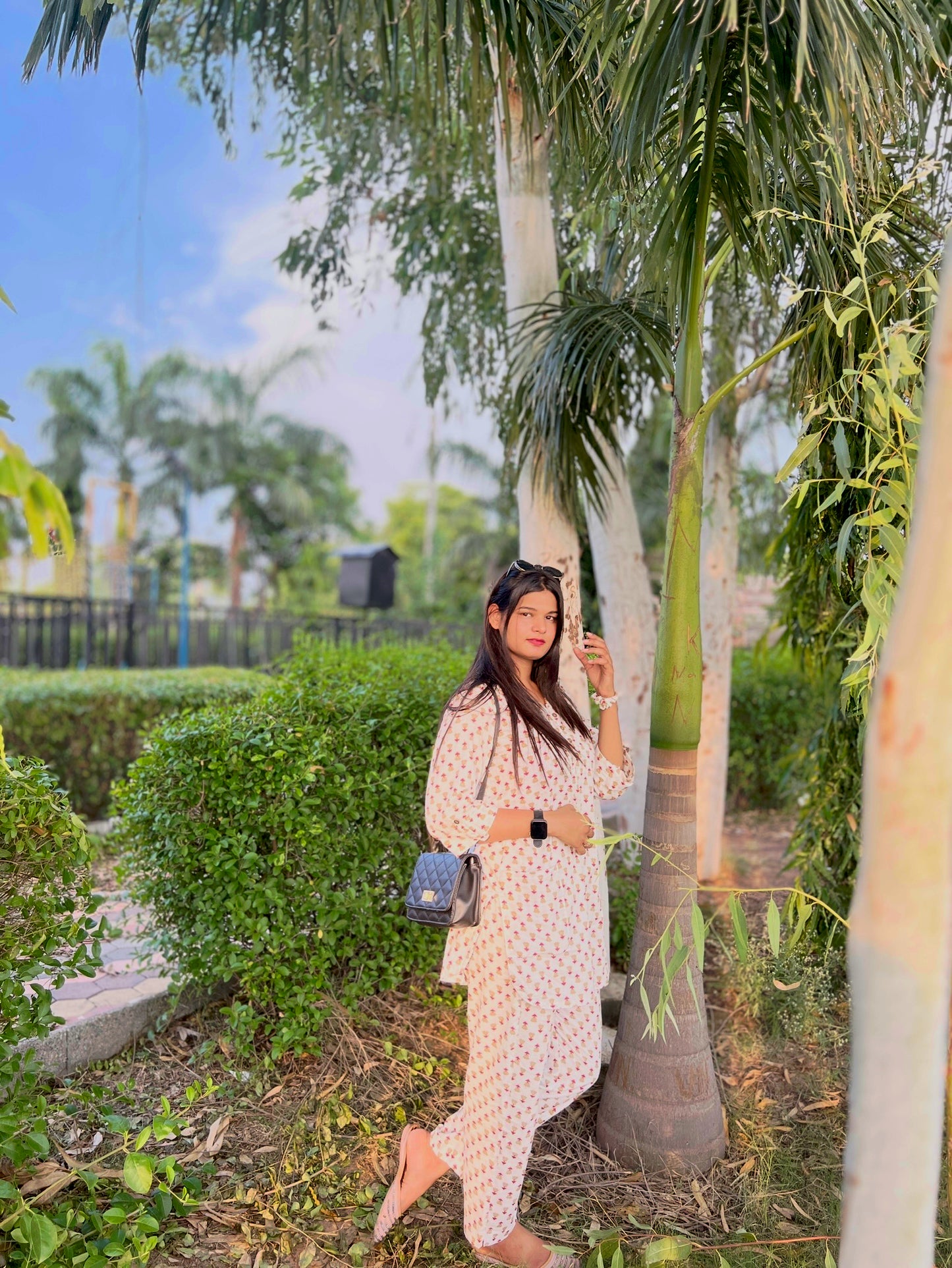 White Chic Co-ord Set