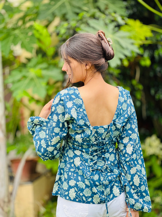 FLORAL SHORT KURTI