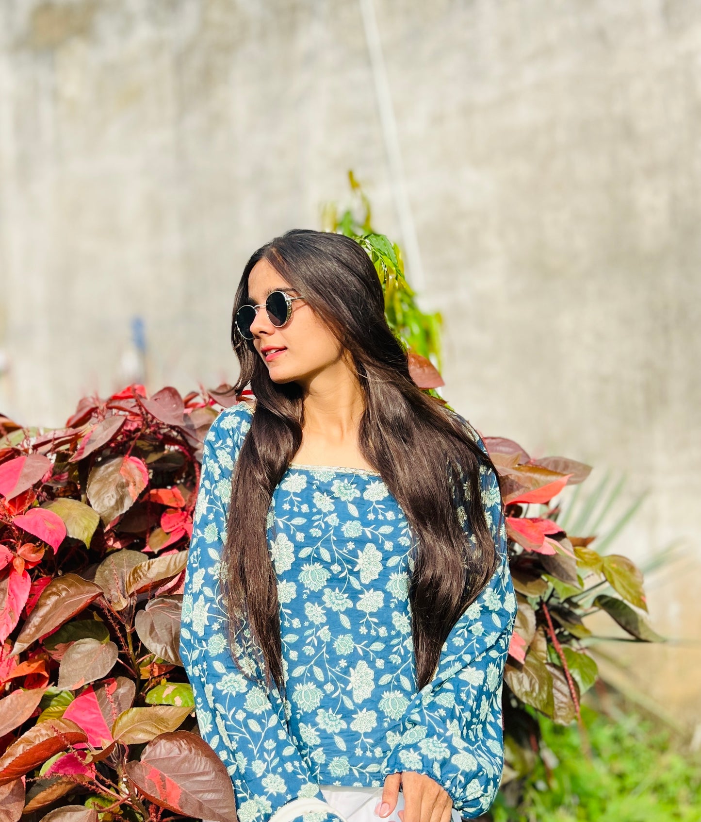 FLORAL SHORT KURTI