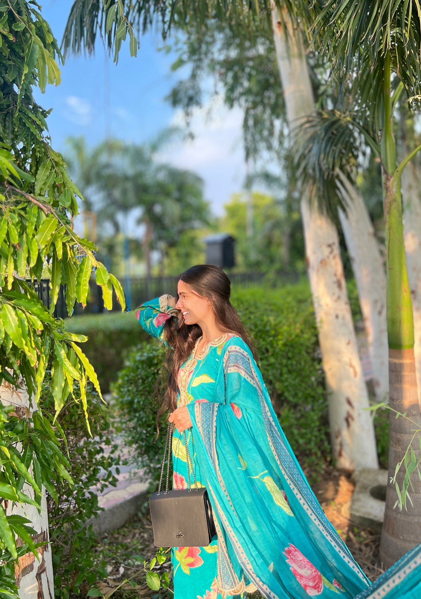 Gorgeous floral kurti