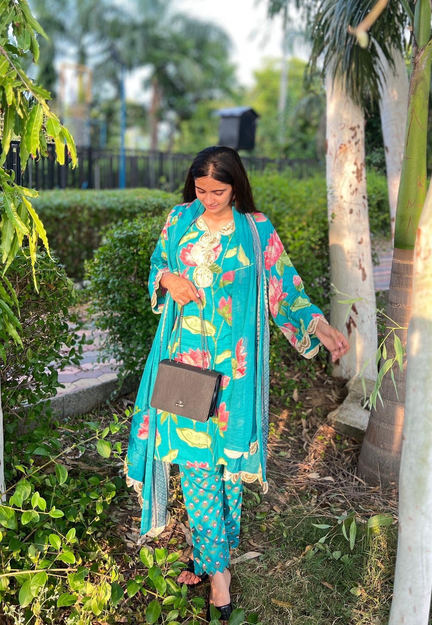 Gorgeous floral kurti