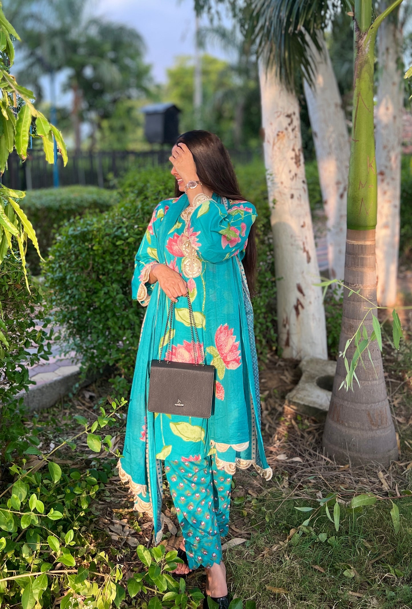 Gorgeous floral kurti