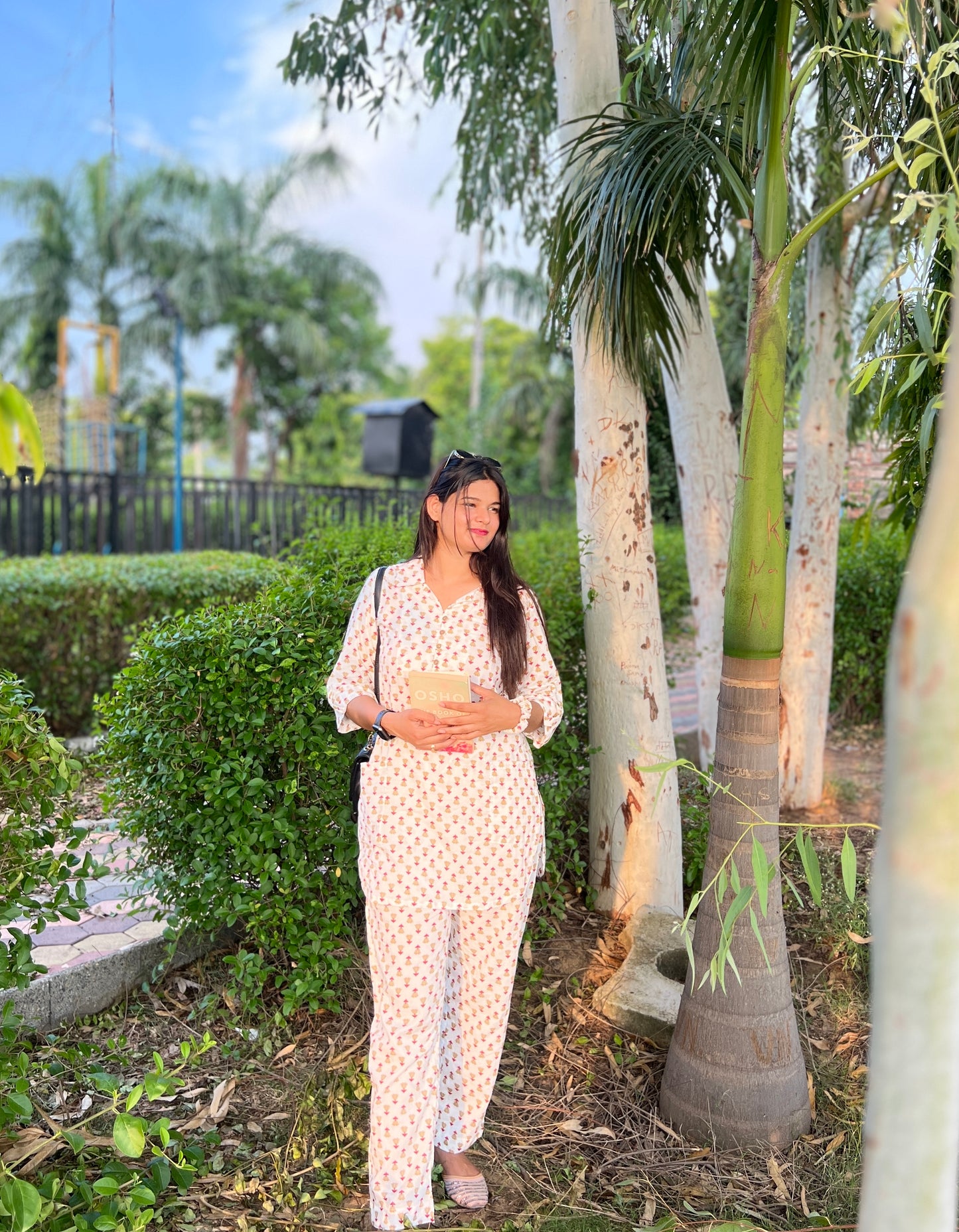 White Chic Co-ord Set