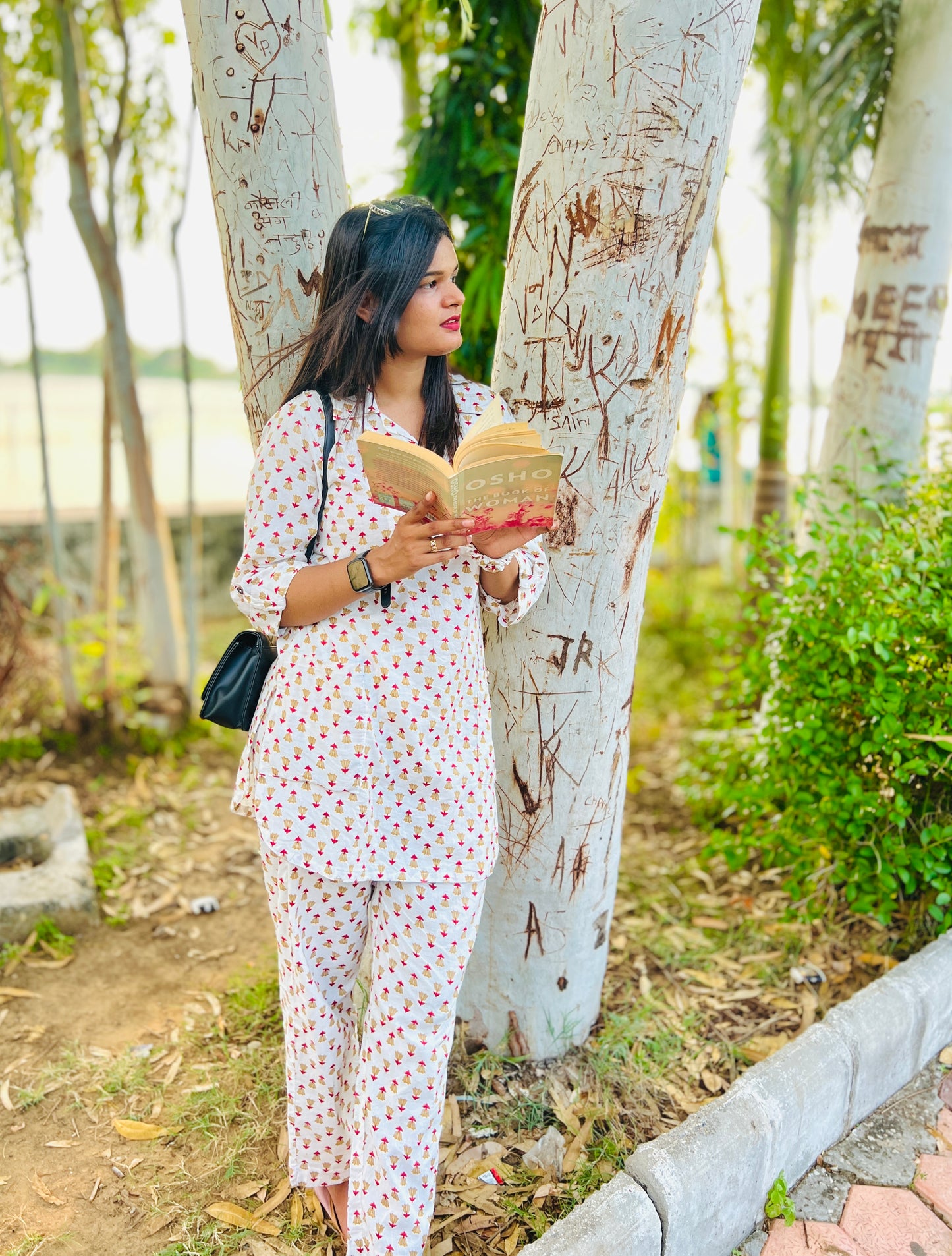 White Chic Co-ord Set