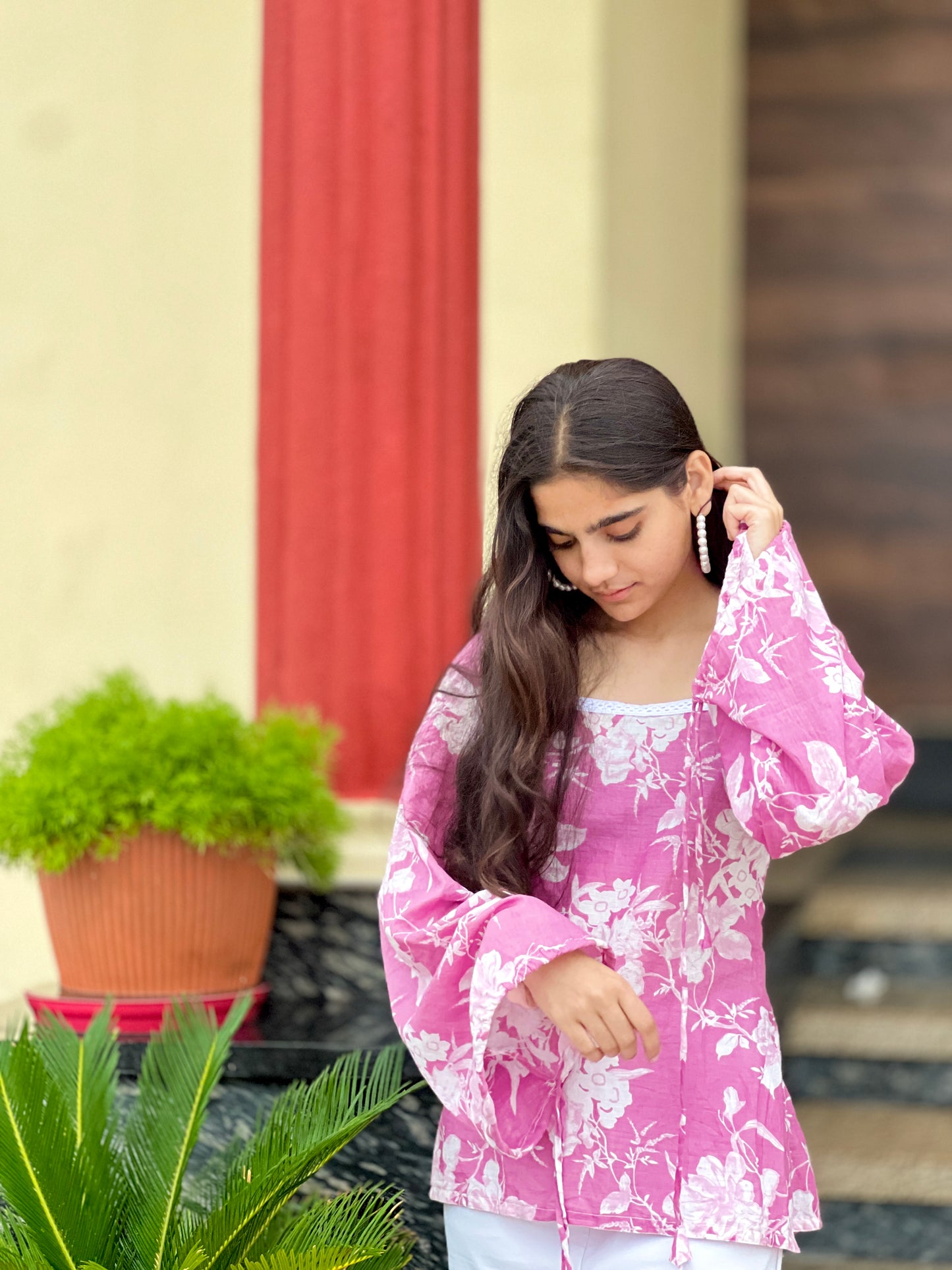 Gorgeous Floral Kurti