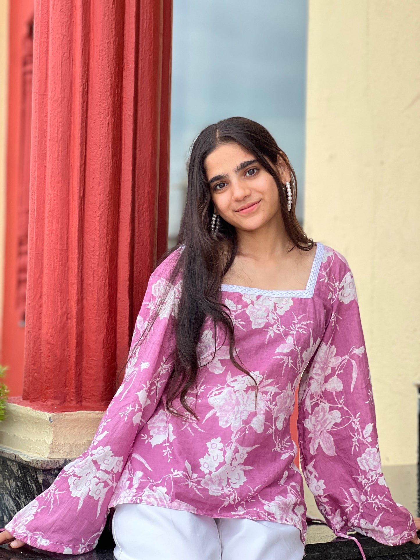 Gorgeous Floral Kurti