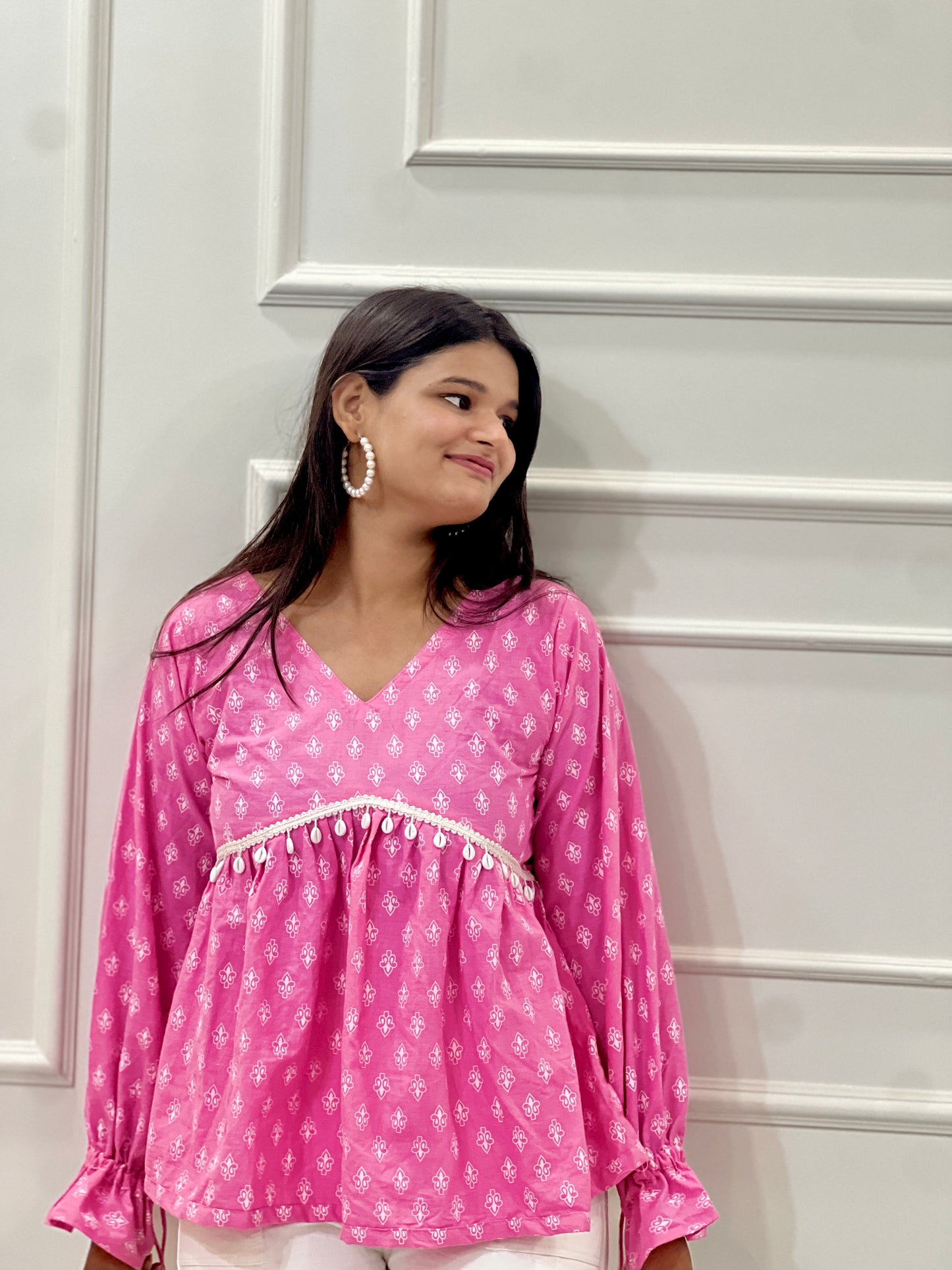 Pink Kurti