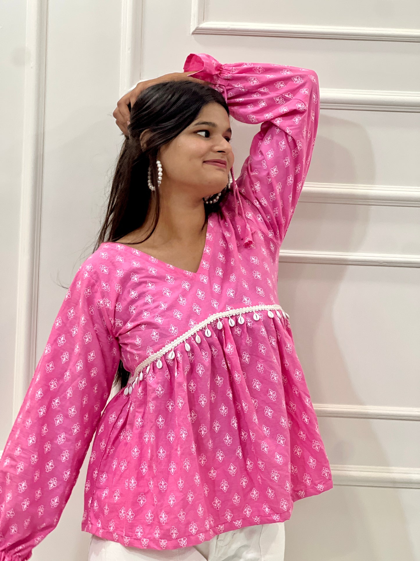 Pink Kurti