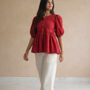 luxury cotton co ord set for women